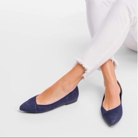 Hush Puppies Sadie Knit Flat in Brown - Picture 4 of 4